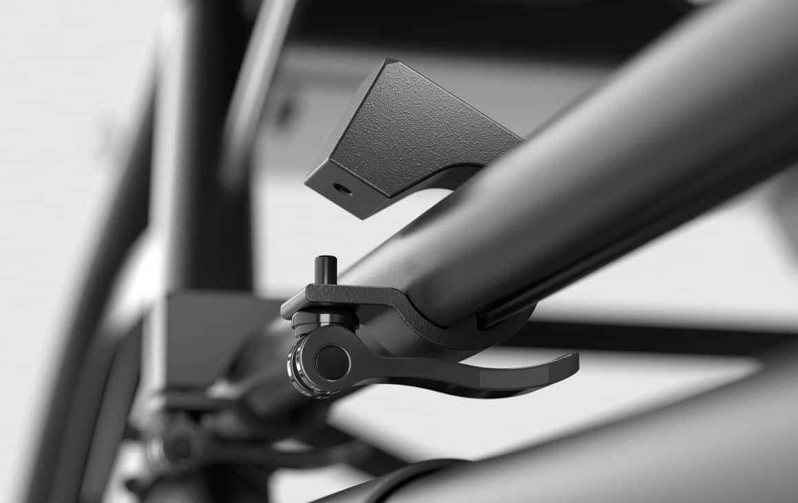 GT Cockpit Shifter Mount - Left (Black)