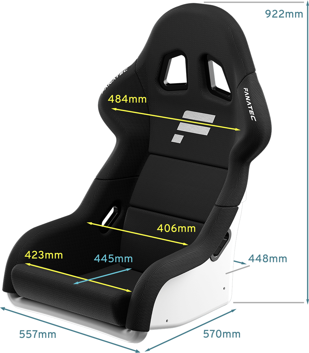 GT Cockpit Seat (White)