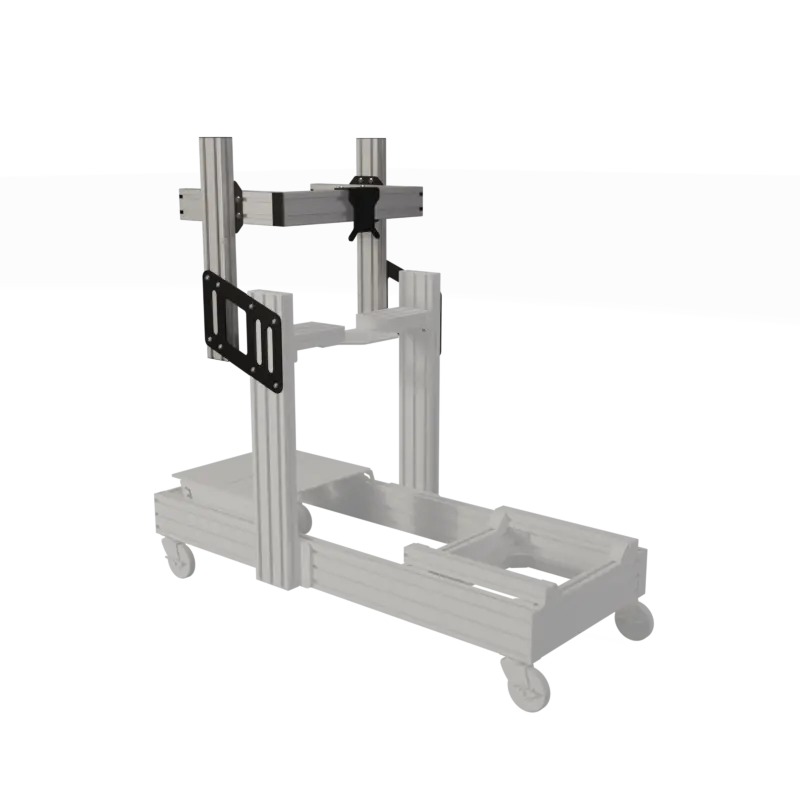 EG EVO Single Screen Add-On - Standard Aluminium EG Evolved Simulator Rigs