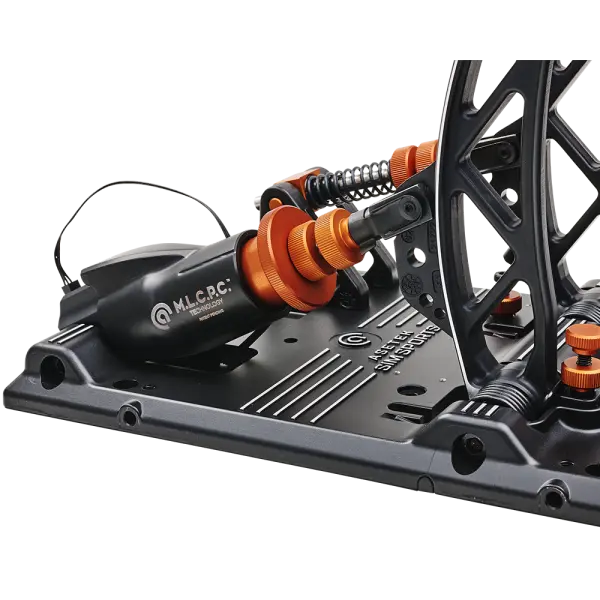 Asetek SimSports® Forte® Sim Racing Pedals Brake & Throttle Asetek