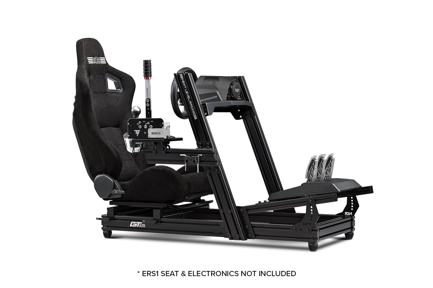 Next Level Racing - GTElite Aluminium Simulator Cockpit - Wheel Plate Edition