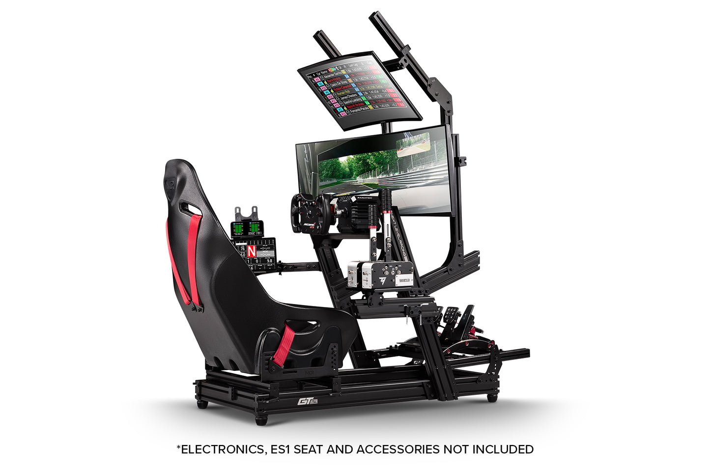 Next Level Racing - GTElite Aluminium Simulator Cockpit - Wheel Plate Edition