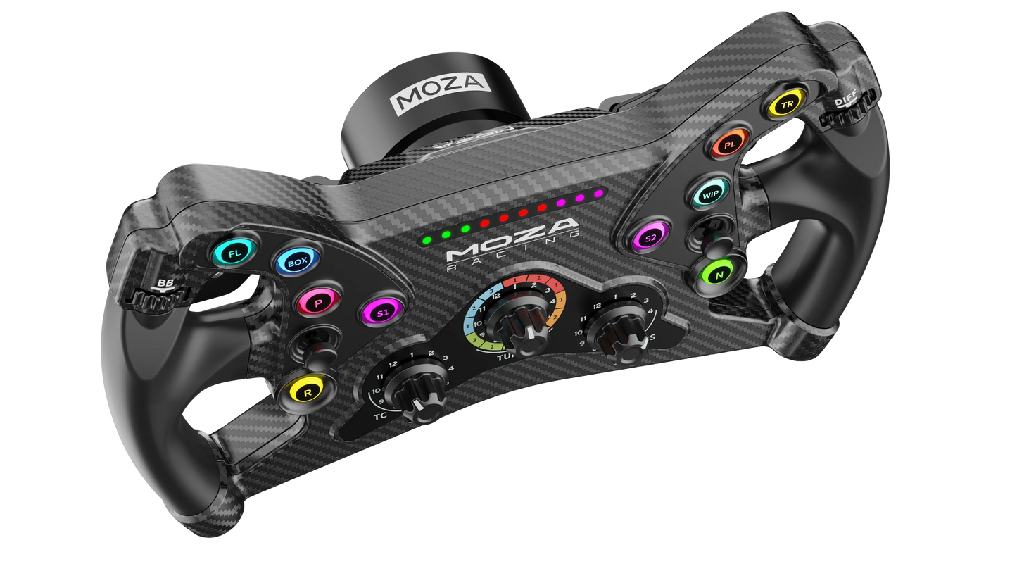 MOZA KS Steering Wheel - EG Evolved Simulator Rigs