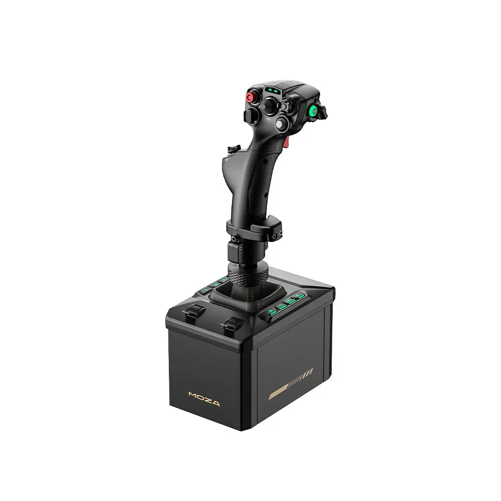 MOZA AB6 Base & MHG Flight Stick - EG Evolved Simulator Rigs