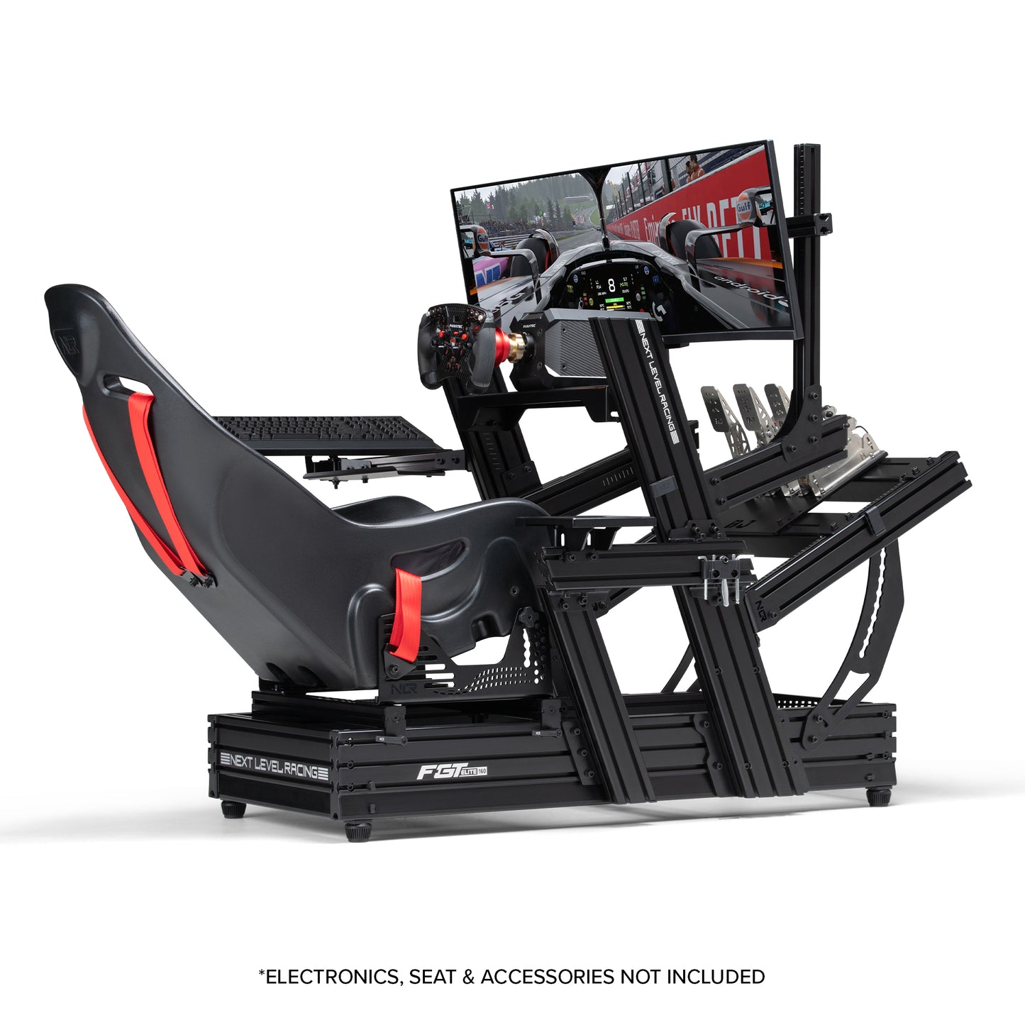 Next Level Racing - F-GT Elite 160 Wheel Plate Edition - Black