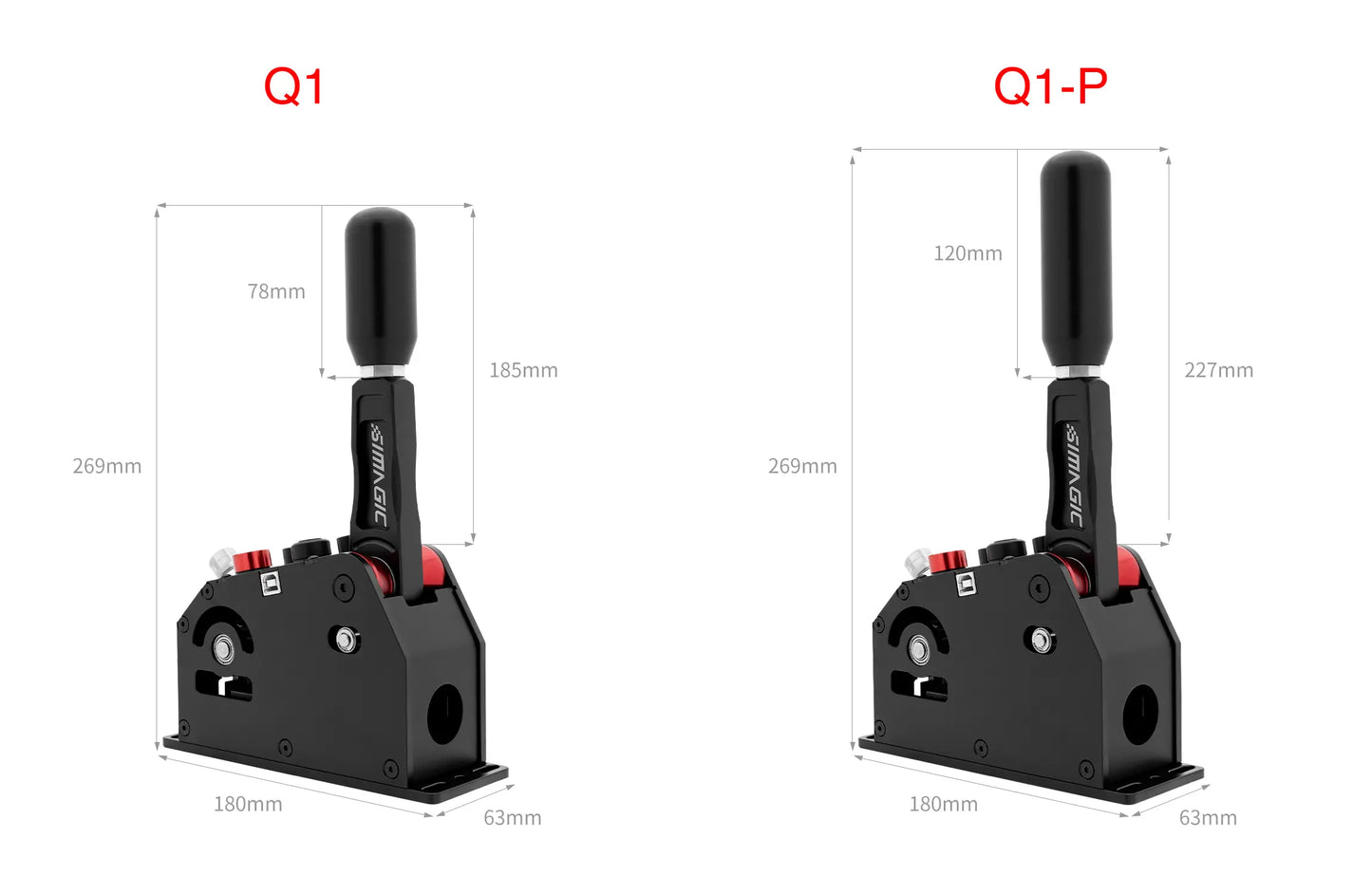 Simagic Q1 Sequential Shifter SIMAGIC