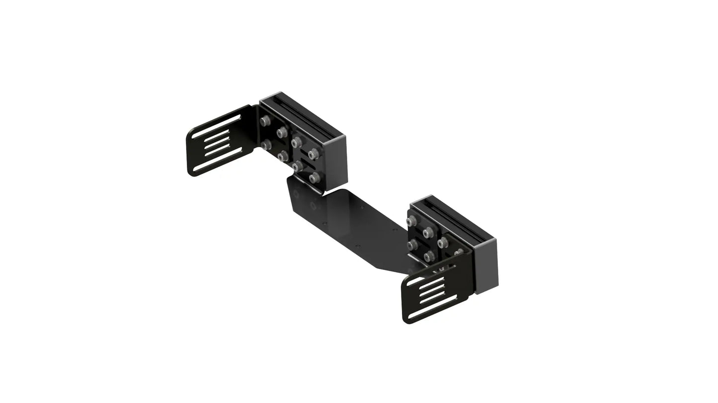 MOZA R3, R5, R9 & R12 Side Mount Bracket Assembly EG Evolved Simulator Rigs