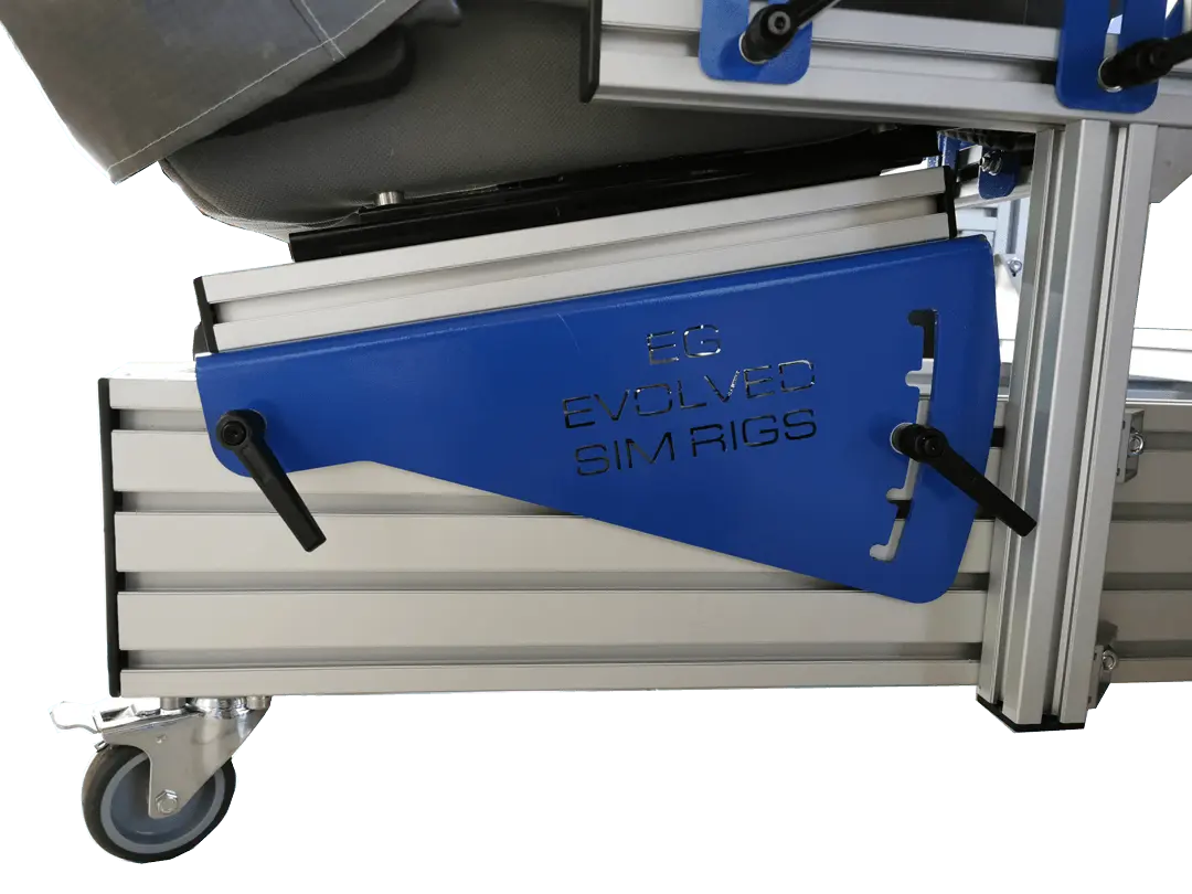 Reclinable Seat Base - Bottom Mount EG Evolved Simulator Rigs