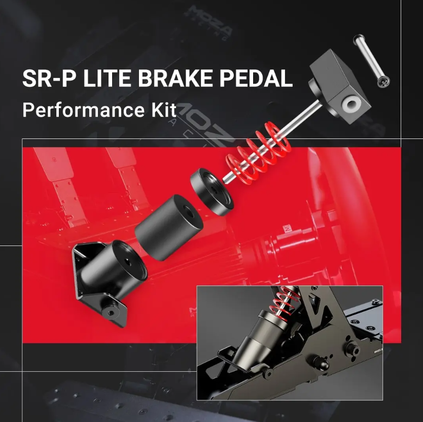 MOZA SR-P Lite Brake Pedal Performance Kit (R3/R5 Bundle)