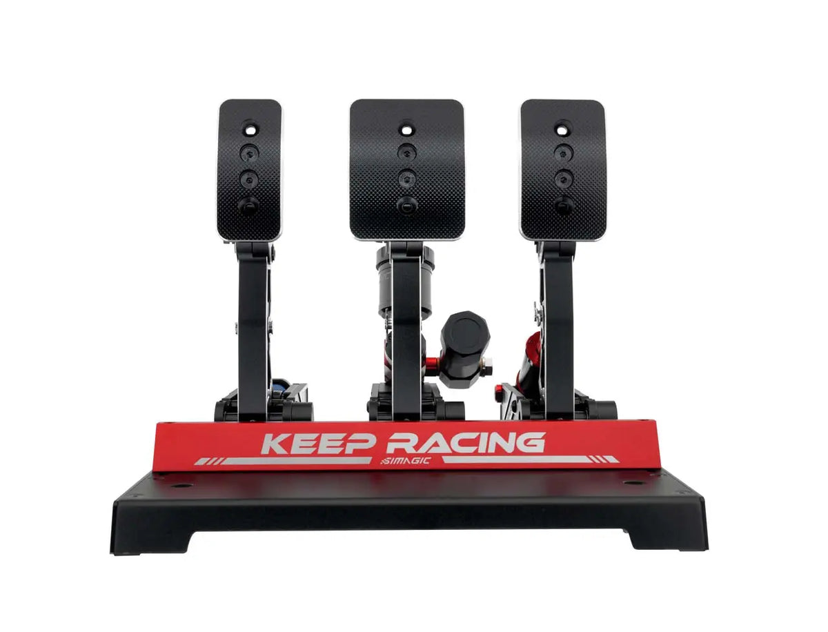 Sim Rig Pedal Extensions Simagic P1000-RS Modular Hydraulic 3-Pedals – EG Evolved Simulator Rigs