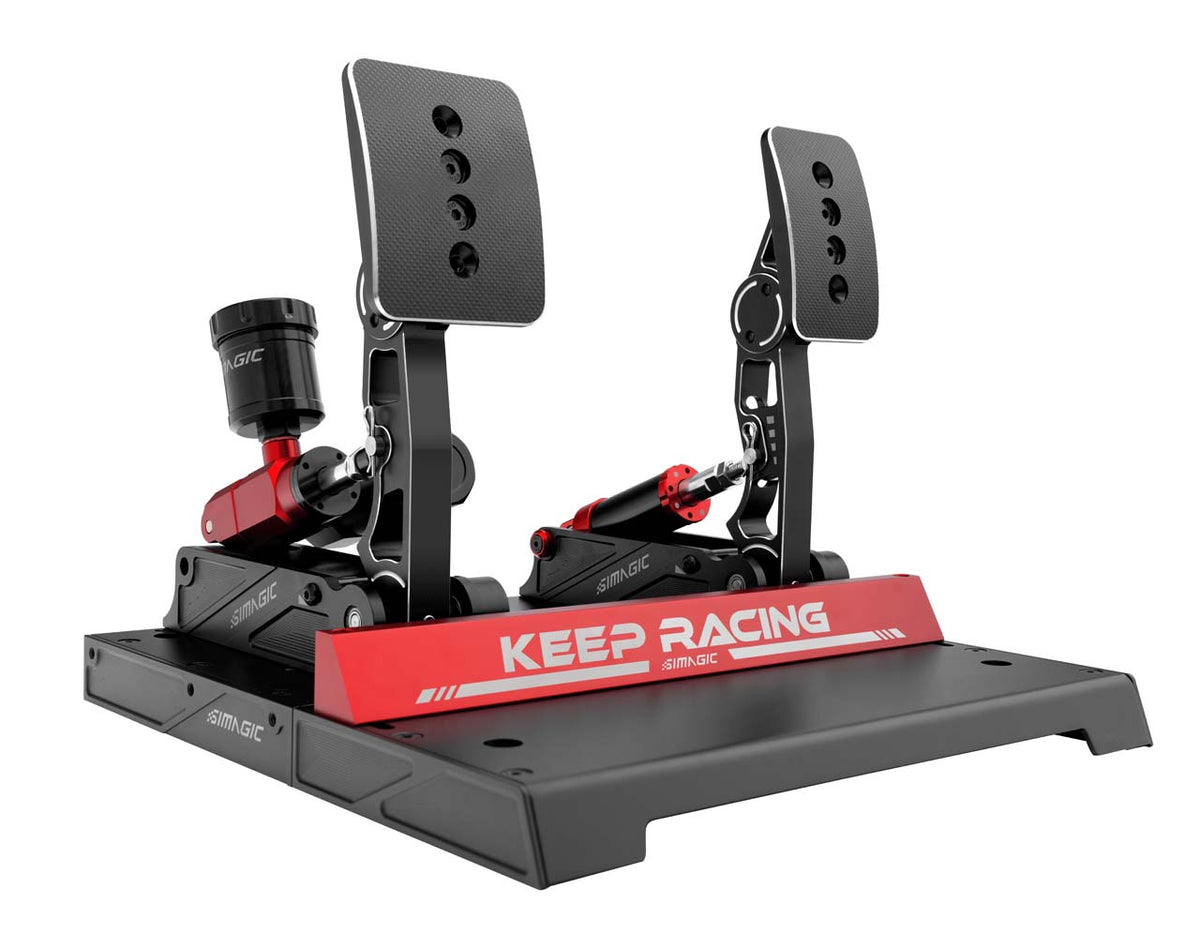 Sim Rig Pedal Extensions Simagic P1000-F/P1000-FRS 2-Pedal – EG Evolved Simulator Rigs