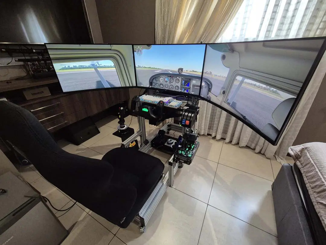 Airplane Rig Flight Simulator Rigs - Fixed Wing - EG Evolved Simulator Rigs