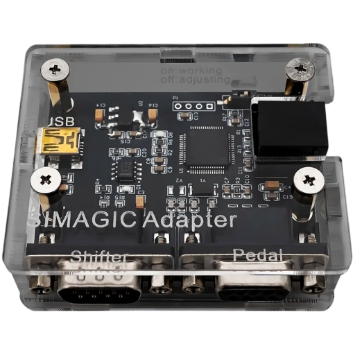 SIMAGIC Peripheral Adapter. S472 – EG Evolved Simulator Rigs