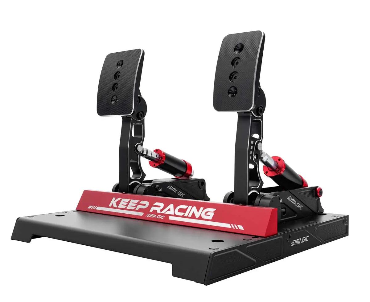 Sim Rig Pedal Extensions Simagic P1000-F Modular (Dual) Pedal Set – EG Evolved Simulator Rigs