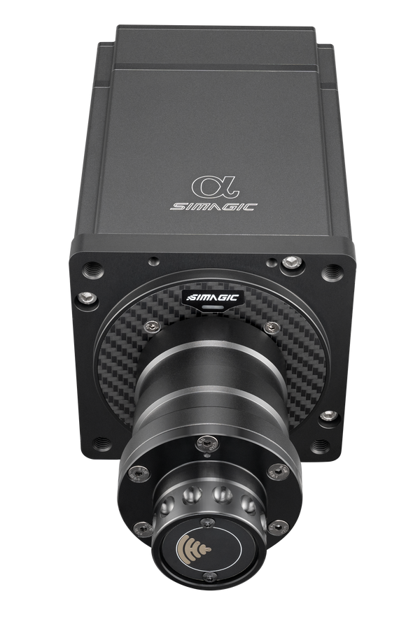 Simagic Alpha Direct Drive Wheelbase – EG Evolved Simulator Rigs