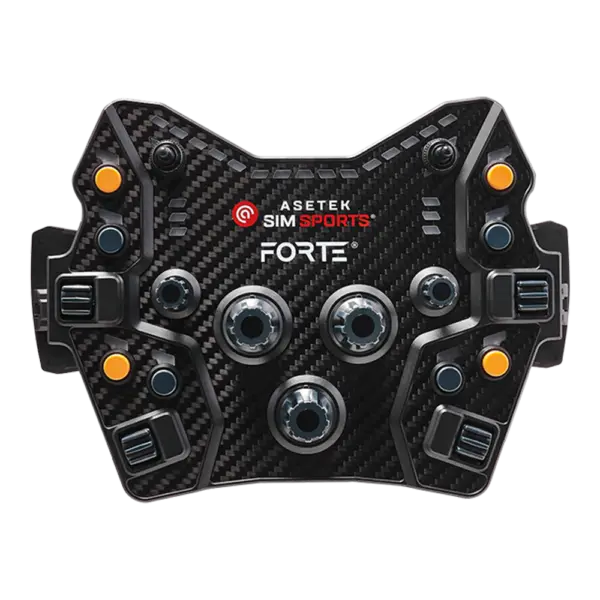 Asetek SimSports® Forte® GT Button Box (Orange) Asetek