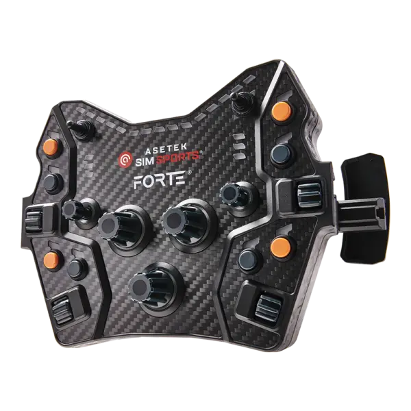 Asetek SimSports® Forte® GT Button Box (Orange) Asetek