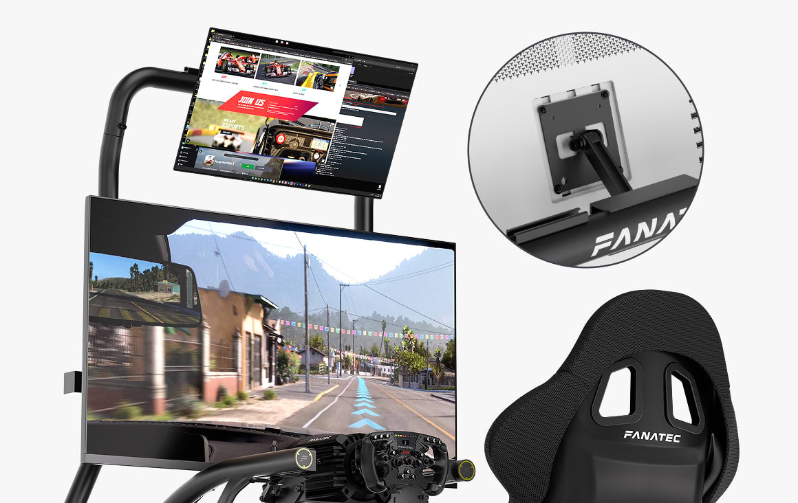 GT Cockpit Monitor Stand (Black)