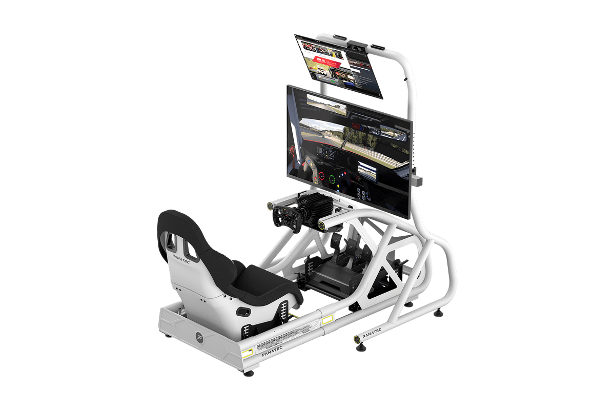 GT Cockpit Monitor Stand (White)