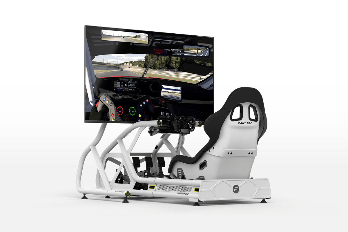 GT Cockpit Monitor Stand (White)