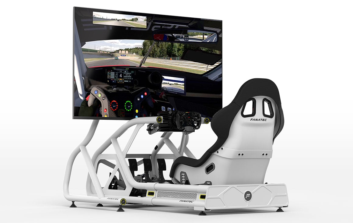 GT Cockpit Monitor Stand (White)
