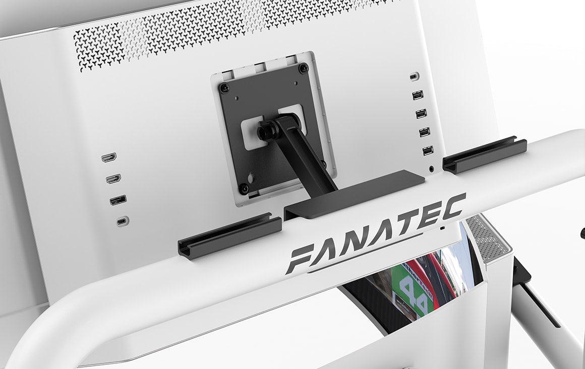 GT Cockpit Monitor Stand (White)