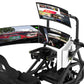 GT Cockpit Triple Monitor Expansion Kit (black)