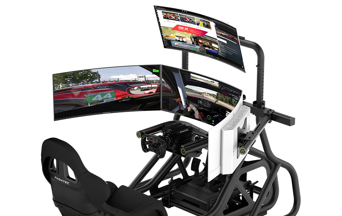 GT Cockpit Triple Monitor Expansion Kit (black)