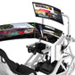 GT Cockpit Triple Monitor Expansion Kit (white)