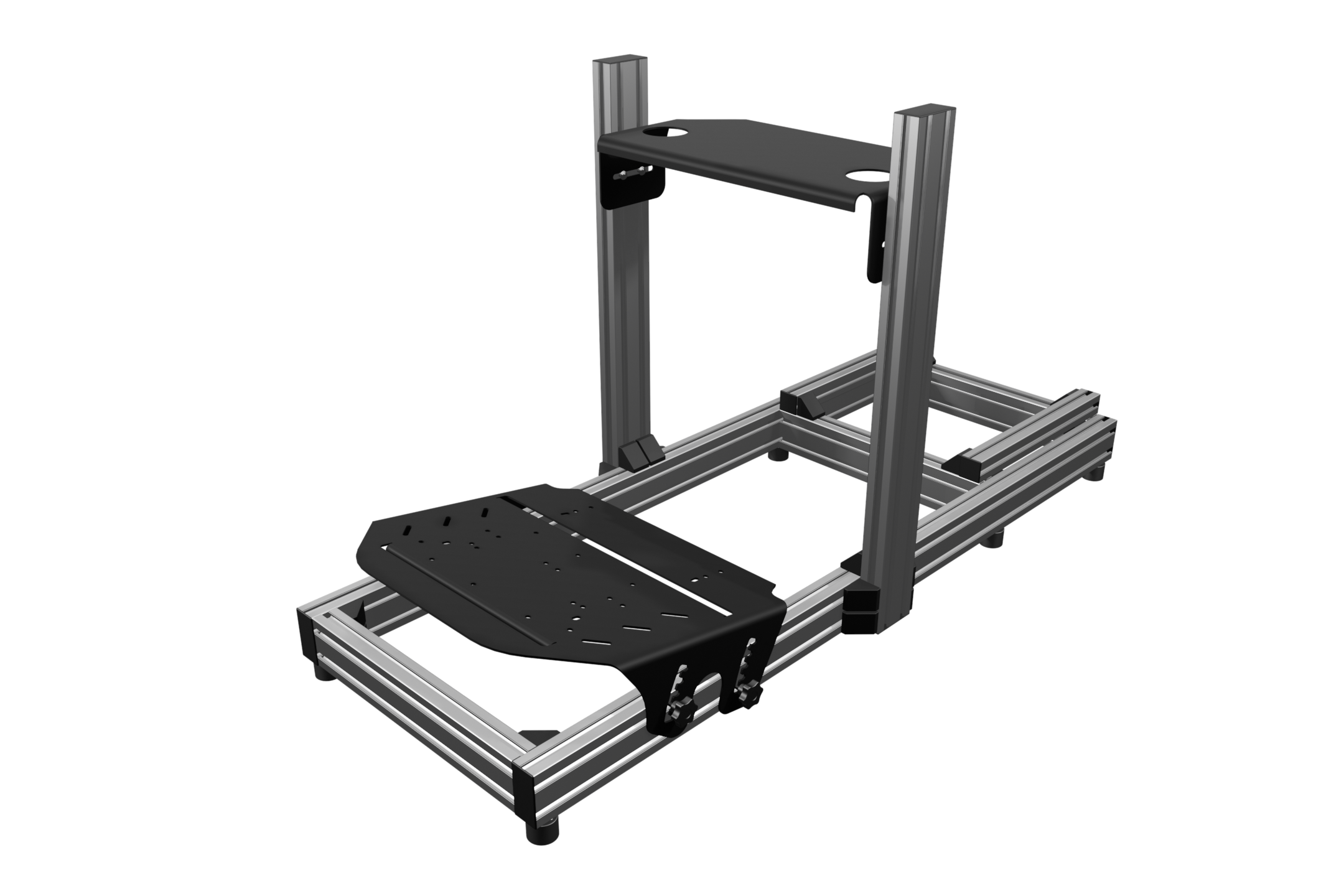 EG-R Base Lite Aluminium Rig – EG Evolved Simulator Rigs