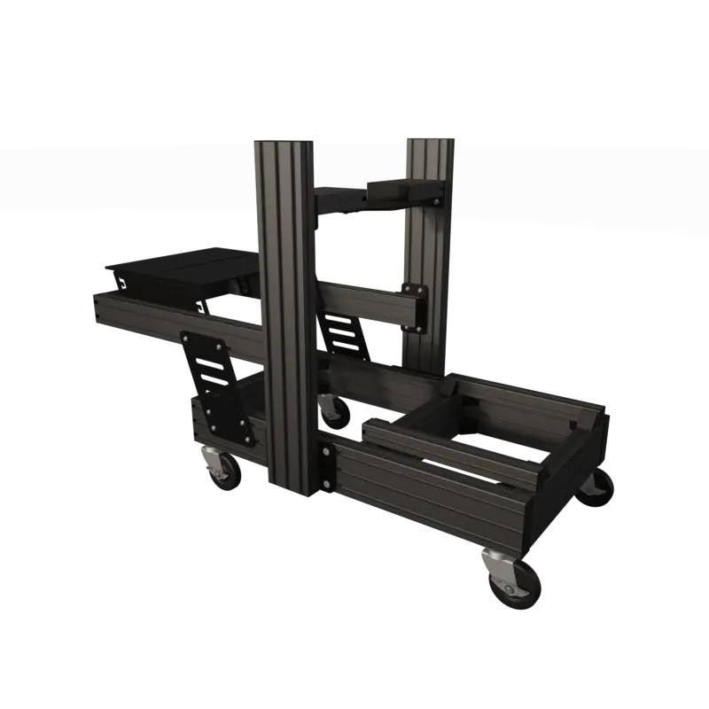 EG EVO Formula Base Rig - Anodized in Black - EG Evolved Simulator – EG ...