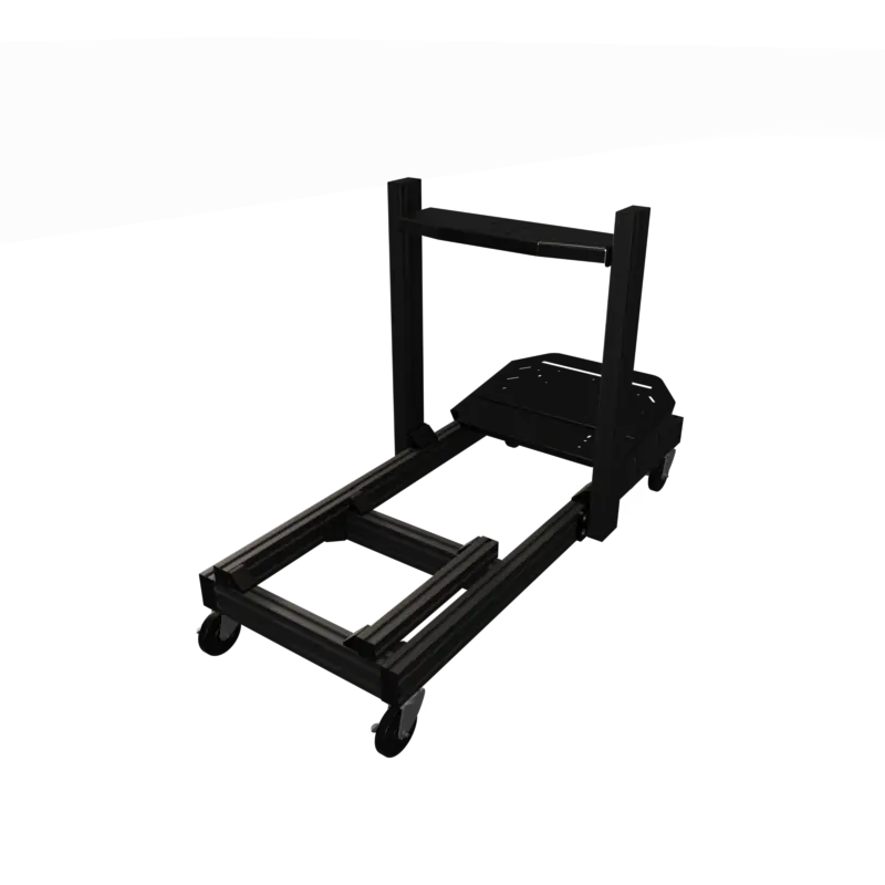 EG EVO Lite Base Rig - Anodized in Black EG Evolved Simulator Rigs