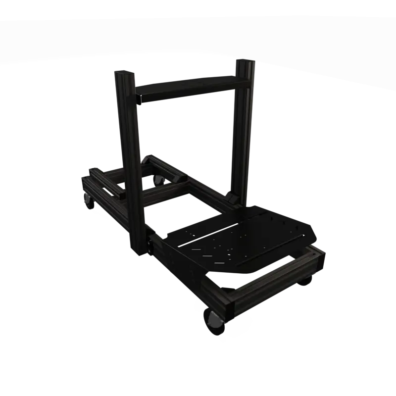 Esp Rig Platform EG EVO Lite Base Rig - Anodized in Black - EG Evolved Simulator Rigs