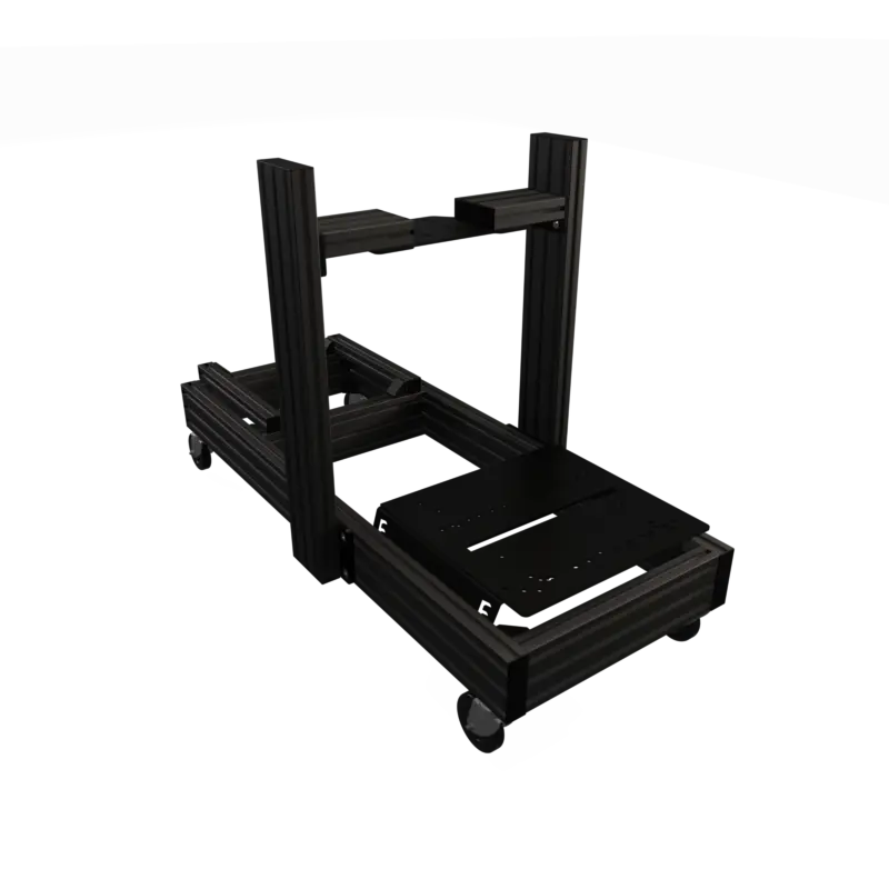 EG EVO Pro Base Rig - Anodized in Black - EG Evolved Simulator Rigs