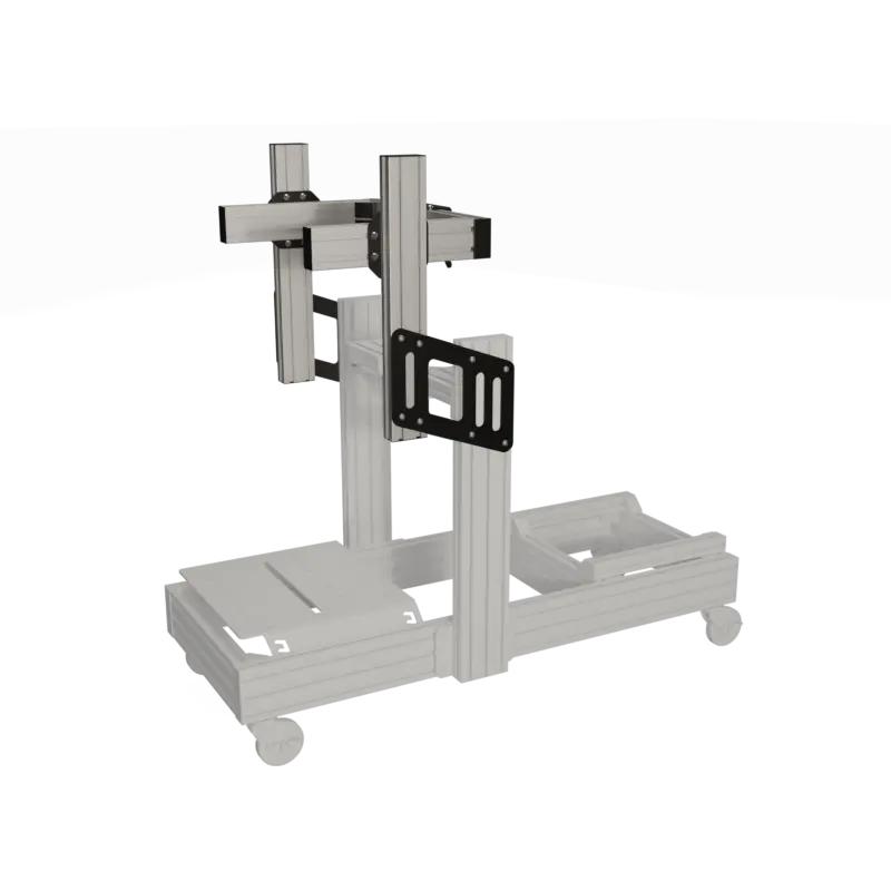 EG EVO Single Screen Add-On - Standard Aluminium EG Evolved Simulator Rigs