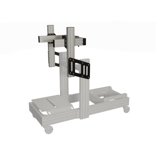 EG EVO Single Screen Add-On - Standard Aluminium EG Evolved Simulator Rigs