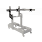 EG EVO Triple Screen Add-On - Standard Aluminium EG Evolved Simulator Rigs