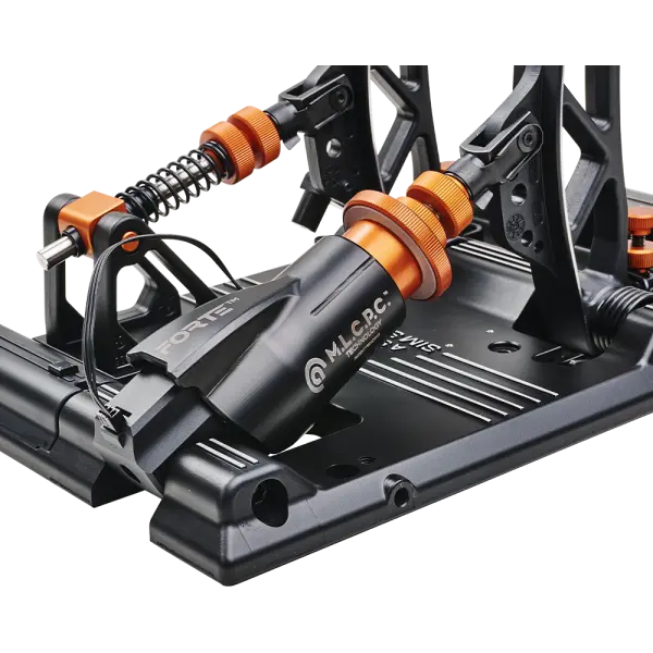 Asetek SimSports® Forte® Sim Racing Pedals Brake & Throttle Asetek