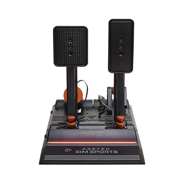 Asetek SimSports® Forte® Sim Racing Pedals Brake & Throttle Asetek
