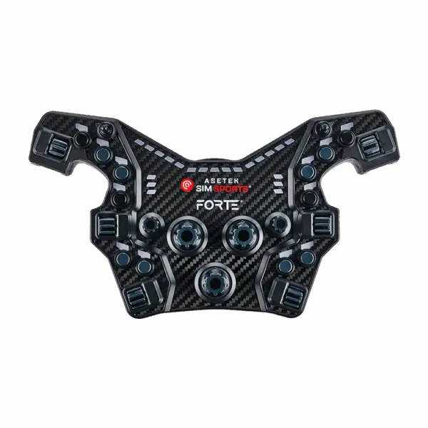 Asetek SimSports® Forte® Formula Button Box (B/G/O) Asetek