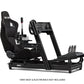 Next Level Racing - GTElite Aluminium Simulator Cockpit - Wheel Plate Edition