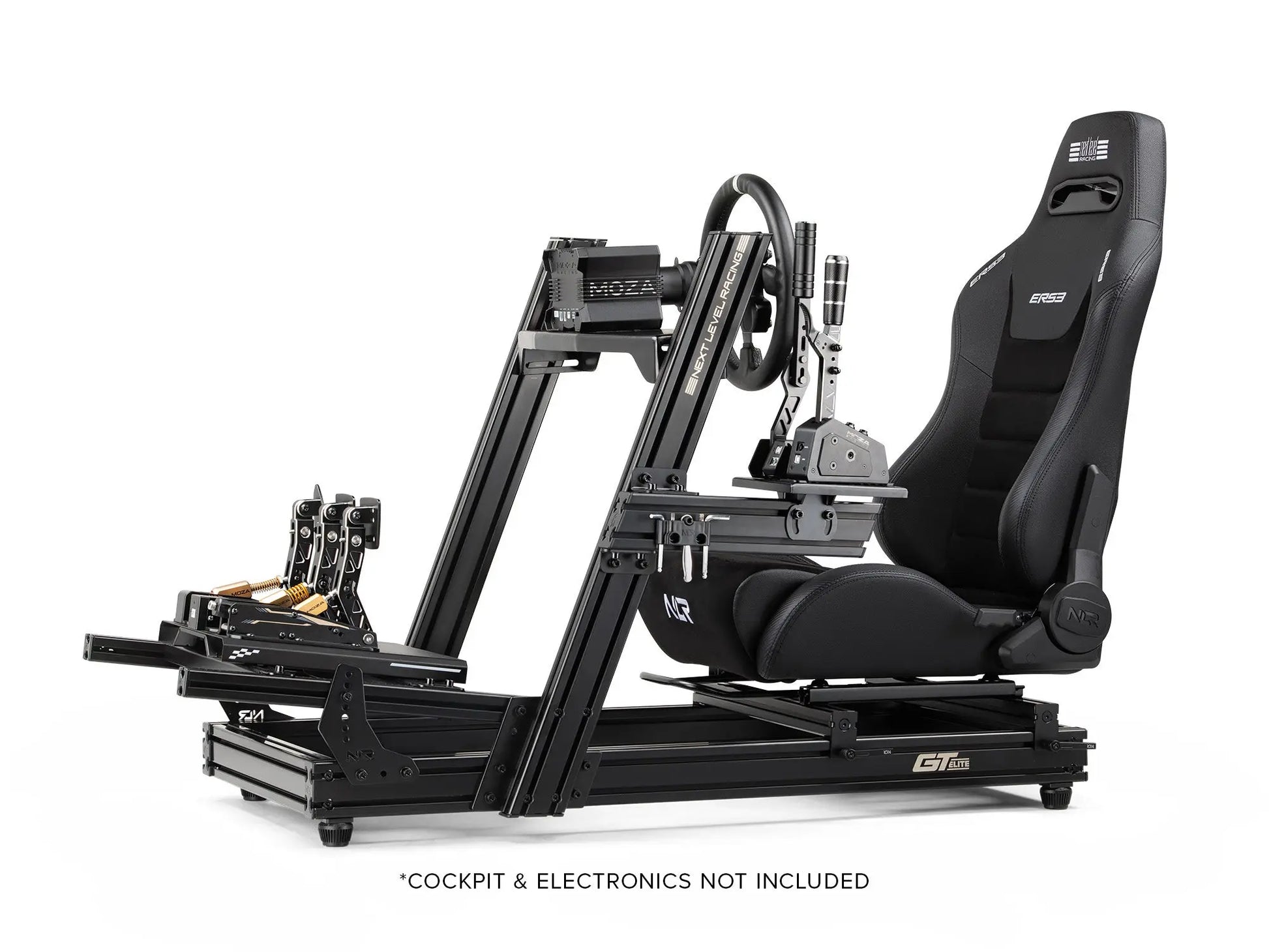 Next Level Racing - ERS3 Elite Reclining Seat - Leather & Suede Edition Next Level Racing