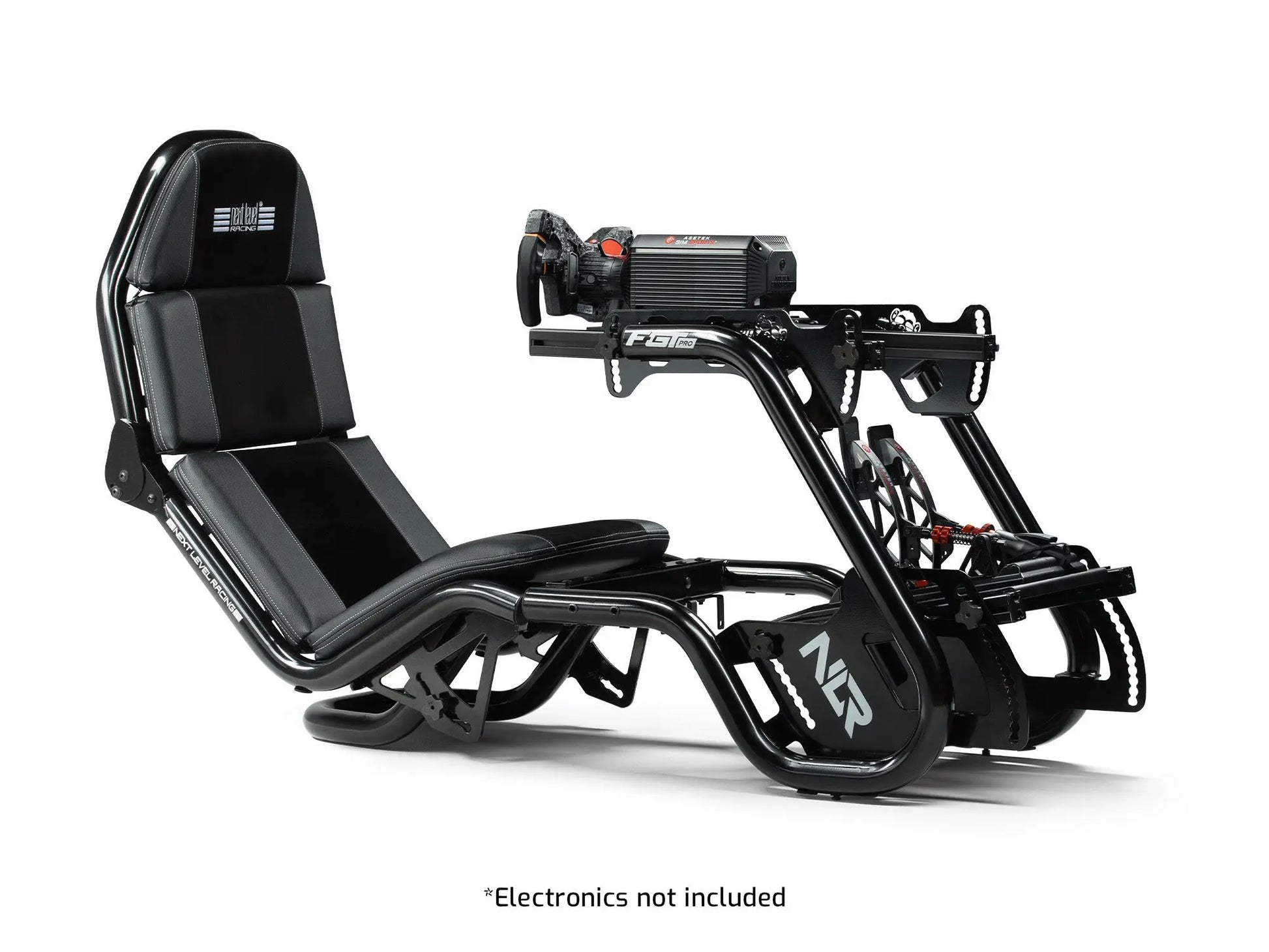 Next Level Racing - F-GT Pro Formula and GT Racing Simulator Cockpit- Black Edition Next Level Racing
