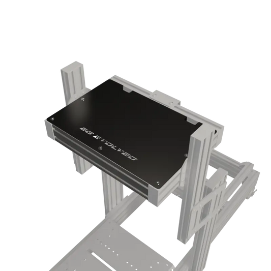EG EVO PC Tray Add-On - Standard Aluminium EG Evolved Simulator Rigs