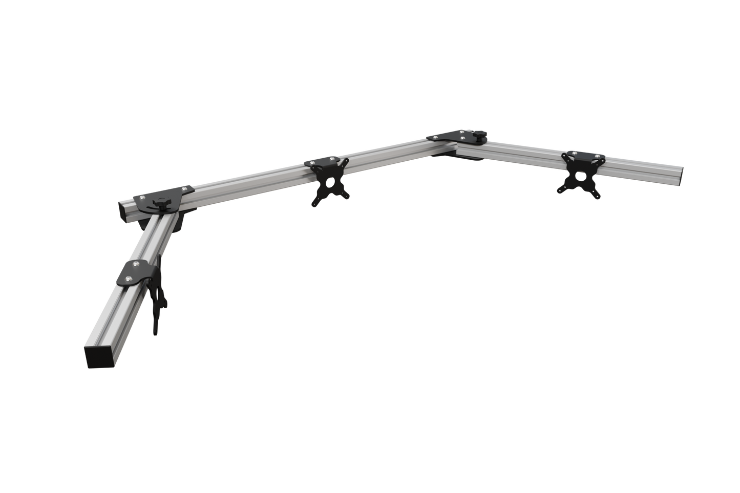 EG-R GT Triple Monitor Extension Arms Upgrade