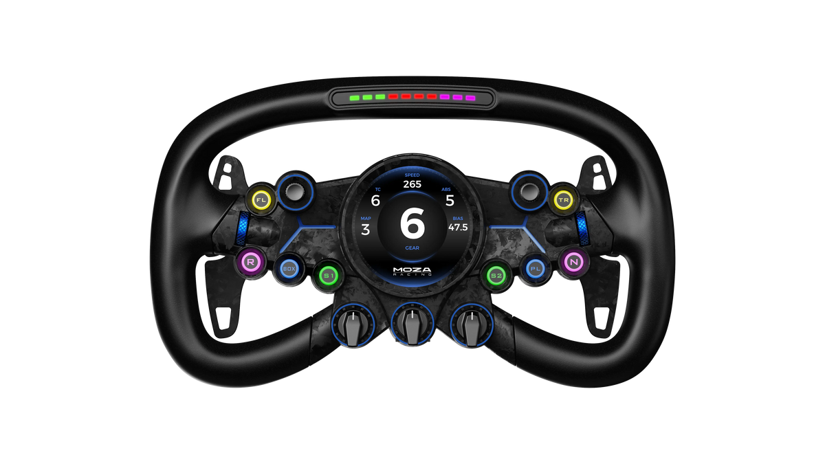 MOZA Vision GS Wheel - EG Evolved Simulator Rigs