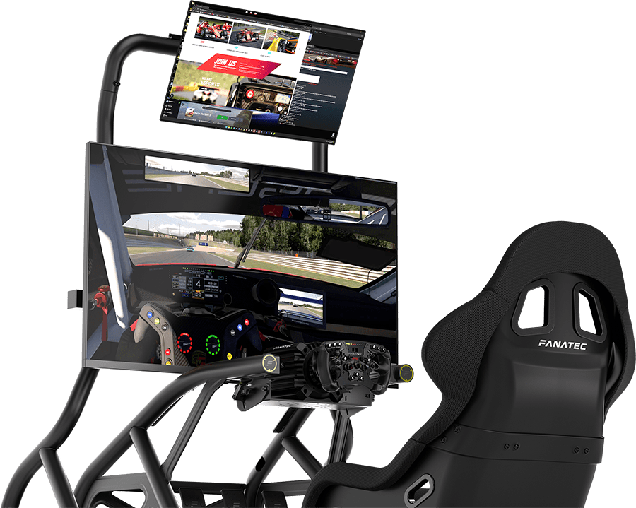 GT Cockpit Monitor Stand (Black)