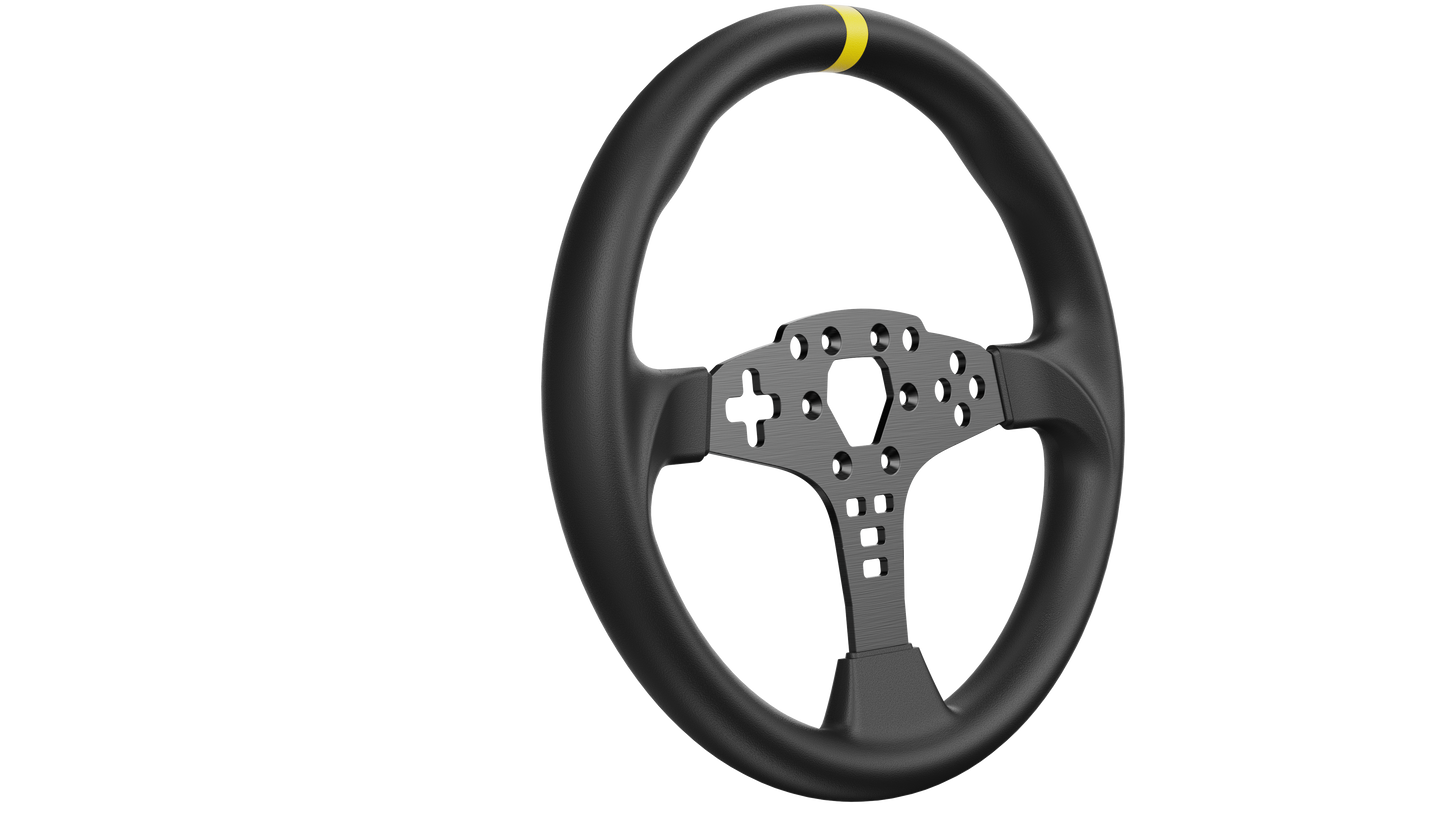 MOZA ES 12inch Round Wheel Mod EG Evolved Simulator Rigs