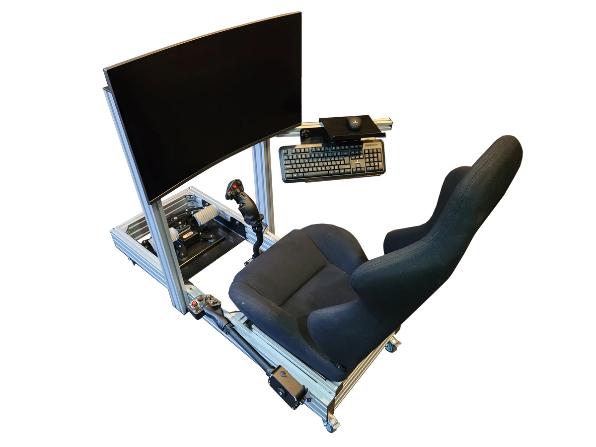 Pc Simulator Rig EG-F Helicopter Rig - EG Evolved Simulator Rigs