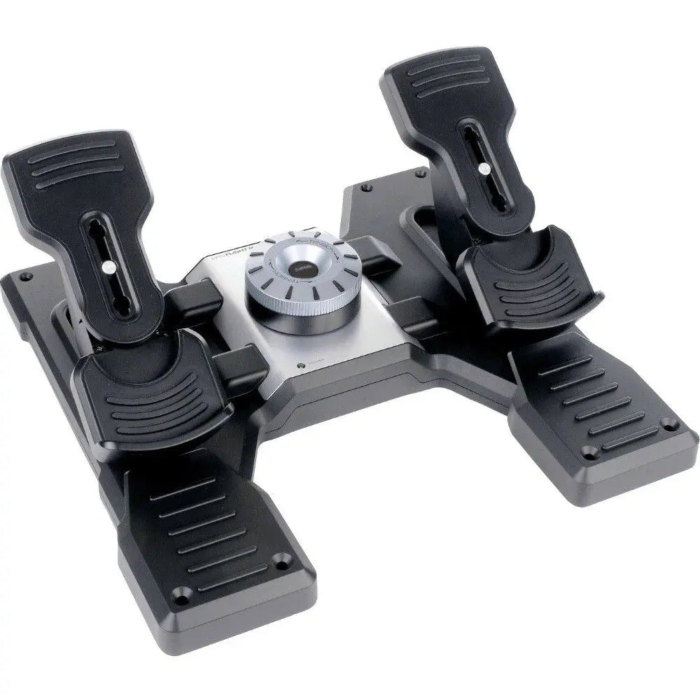 Logitech G Saitek PRO Flight Rudder Pedals – EG Evolved Simulator Rigs